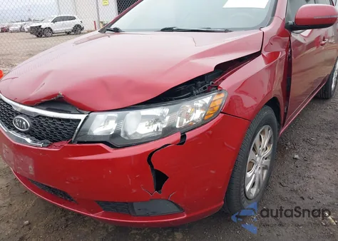 2012 Kia Forte Ex из США, поврежденный, VIN KNAFU4A27C5560768